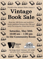 Friends of the Webster Public Library - Vintage & Collectable Book Sales