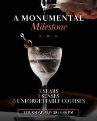 Monarch Five Senses Dinner