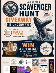 Scavenger Hunt Giveaway at the Kilburn Mill (Mother's Day Weekend)