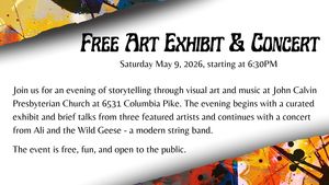 Arts in Daily Spaces Exhibit Opening and Concert,