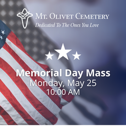 Memorial Day Mass at Mt. Olivet Cemetery