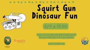 Squirt Gun Dinosaur Fun