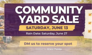 Community Yard Sale