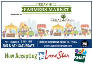 Cedar Hill Farmers Market Kickoff