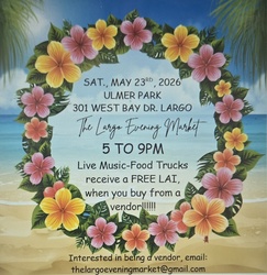 The Largo Evening Market-Hawaiian Market Theme