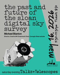 Mount Wilson Observatory presents “Saturday Evening Talks & Telescopes with Michael Blanton”