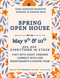 Spring Open House