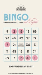 Wednesday Night Bingo at Backyard Social