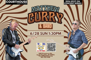 Matthew Curry & Band 6/28/26 SUN 1:30PM