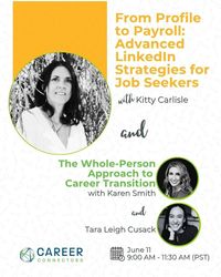 From Profile to Payroll: Advanced LinkedIn Strategies for Job Seekers