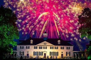 Independence Fireworks at Mount Vernon