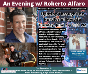 Fighting Through the Hurdles in My Life: An Evening with Roberto Alfaro