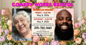 Friday Night Comedy Laughs @ 8:30 PM in Bristol, Pa.