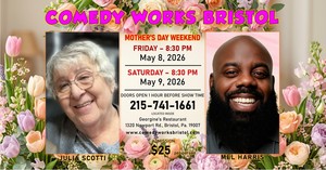 Saturday Night Comedy Laughs @ 8:30 PM in Bristol, Pa.