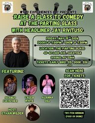 Raise a Glass to Comedy at The Parting Glass with Headliner Jay Rivituso
