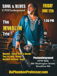 BLUES & SOUL @ Postunderground w/ The MWALIM Trio