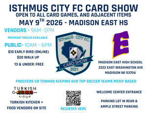 Isthmus City Card Show - May 9th