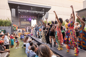 Juneteenth Fashion Show at Legacy West