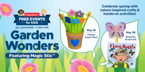 Free Kids Event: Garden Wonders Featuring Magic StixTM (Orland Park)
