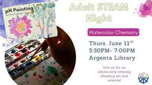 Adult STEAM Night: Watercolor Chemistry