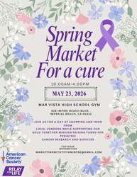 Spring Market for a Cure