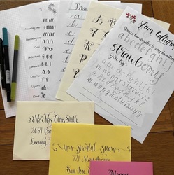 Faux Calligrpahy