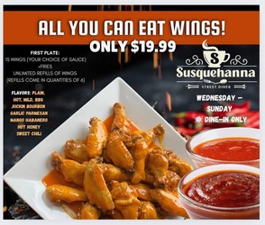 Dine and Donate for Salisbury Music Association at the Susquehanna St. Diner