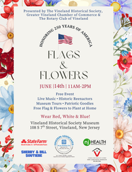 Flags & Flowers:  Honoring 250 Years of America