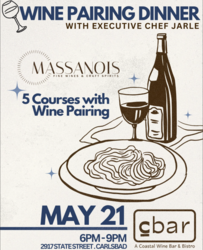 Massanois Wine Pairing Dinner