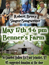 Robert Bruey at Benner's Farm