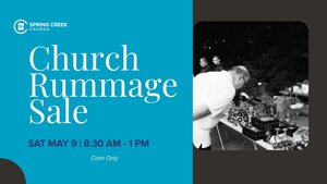 Spring Creek Rummage Sale
