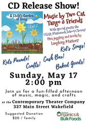 A Child's Garden of Song CD Release Show