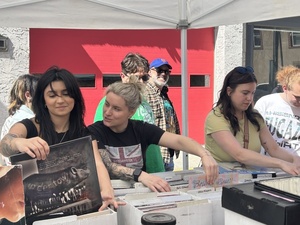 VINYL RECORD SALE! The Red Bank Record Riot! Outdoors on Mechanic Street, Sunday May 17th 10 AM-5 PM