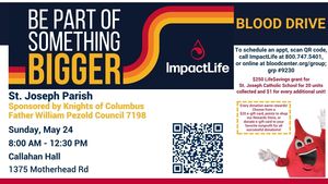 St. Joseph Parish Blood Drive