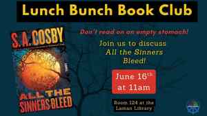Lunch Bunch Book Club: All The Sinners Bleed