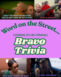 Pop Culture Trivia: Bravo Edition