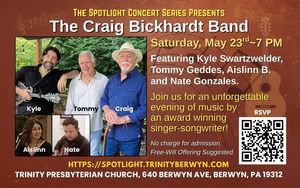Spotlight Concert Series: Craig Bickhardt – Full Band Concert