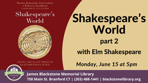 Shakespeare’s World : Seeing the Plays through Elizabethan Eyes (Part II)