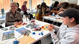 Free Art Workshop: Rainbow Clay Art
