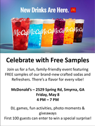 McDonald’s Celebrates New Specialty Drinks with Free Tasting Experience