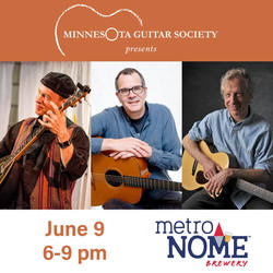 MN Guitar Society Monthly Free Concert - World Spins and Fingerstyle Masters!
