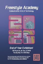 Freestyle Academy Exhibition May 21, 5:00 - 8:30 PM