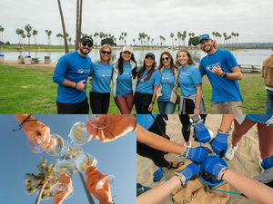 Frank Family Vineyards x 4ocean San Diego Beach Cleanup