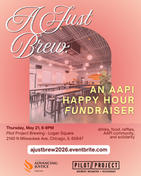 A Just Brew: An AAPI Happy Hour FUNdraiser