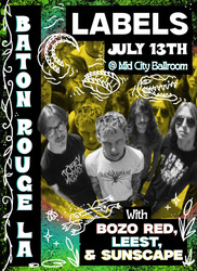 7/13: Labels, Bozo Red, Leest, & Sunscape.