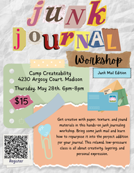 Junk Journal Workshop - Junk Mail Edition
