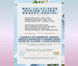 Spring Fling Basket Social