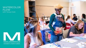 MOCA Watercolor Flow: A Mixed-Level Workshop with Teresa Cook