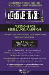 Tulsa Children's Summer Theatre Auditions: Beetlejuice Jr. Musical