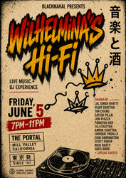 Wilhemina's Hifi: LIVE Music & DJ Experience